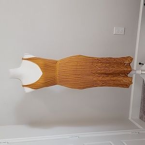 Paper heart knit dress